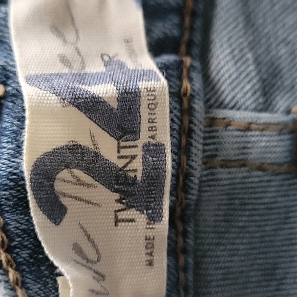 We The Free Free People Raw Hem High-Rise Super Skinny Jegging Jeans Sz 24 NWT - Picture 12 of 15